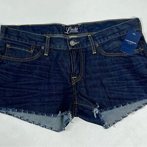 Lucky Brand | NWT Riley Cut Off Raw Hem Mid Rise Denim Shorts